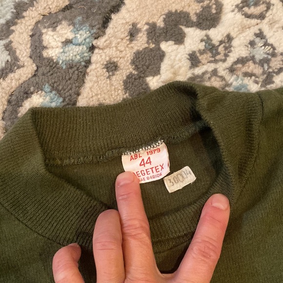 Vintage Begetex 1979 wool military shirt. Adult mens small. Pristine condition - Picture 2 of 7